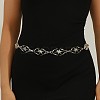 Alloy Ethnic-style Hexagon Link Chain Belts for Women FS-WGE7426-01-2