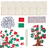 Olycraft DIY Christmas Tree Display Decorations DIY-OC0010-43-1