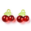 Transparent Acrylic Pendants TACR-CJC0010-04-3