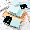 6Pcs Square Cardboard Necklace Box CBOX-YW0001-05D-3