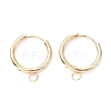 201 Stainless Steel Huggie Hoop Earring Findings STAS-P283-01R-G-1