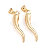 Brass Pendants X-KK-G393-01G-1