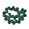 Synthetic Malachite Beads Strands G-T138-119-2