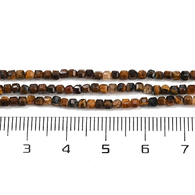 Natural Tiger Eye Beads Strands G-P457-B01-51-1