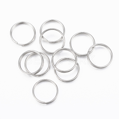 Tarnish Resistant 304 Stainless Steel Split Rings X-STAS-H413-06P-B-1