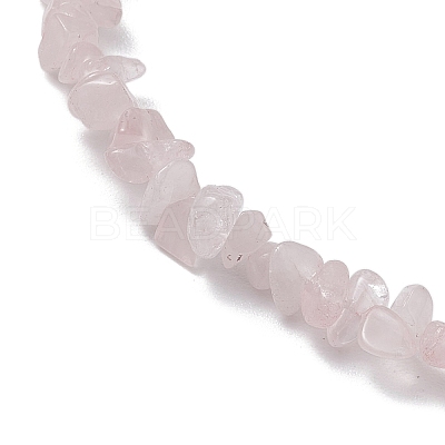 Natural Gemstone Beads Anklets AJEW-AN00583-10-1