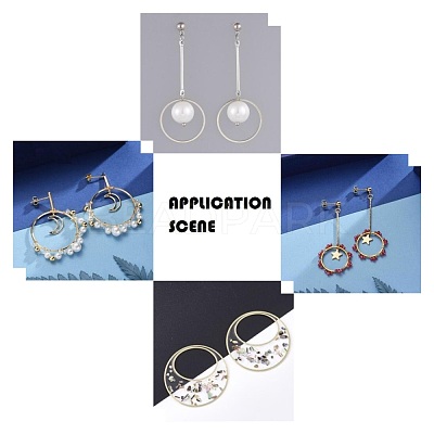 Tarnish Resistant 304 Stainless Steel Linking Ring STAS-S079-13A-1