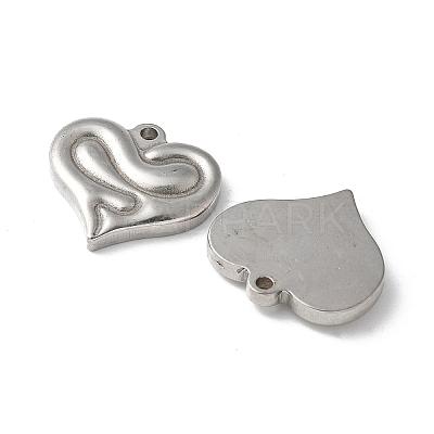 304 Stainless Steel Pendants STAS-I330-010P-1