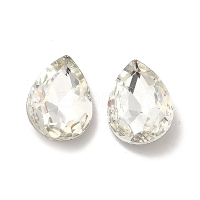 Glass Pointed Back Rhinestone X-RGLA-Q002-18-1