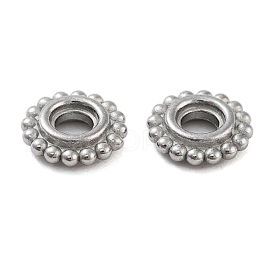 Non-Tarnish 304 Stainless Steel Spacer Beads X-STAS-L082-012P-1