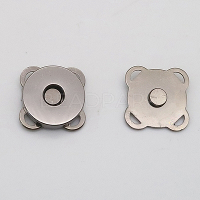 Alloy Magnetic Buttons Snap Magnet Fastener PURS-PW0005-066B-B-1