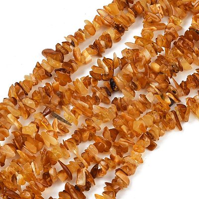 Natural Amber Beads Beads Strands G-Q060-C05-1