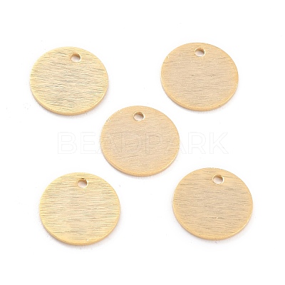 Brass Charms KK-Y003-06G-G-1