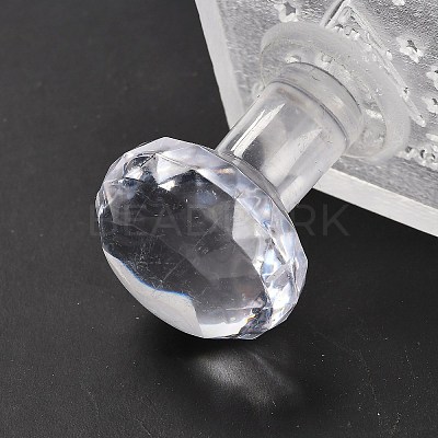 Clear Acrylic Soap Stamps DIY-XCP0003-55-1