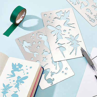 Steel Cutting Dies Stencils DIY-BC0001-42-1