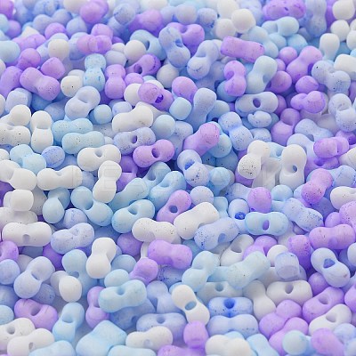 Macaron Color Opaque Frosted Glass Seed Beads X1-SEED-K009-12B-10-1