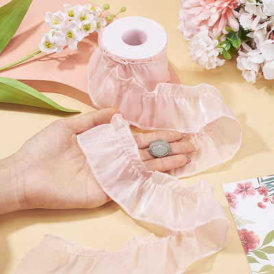 5m Polyester Lace Ribbon OCOR-TA0003-98B-1