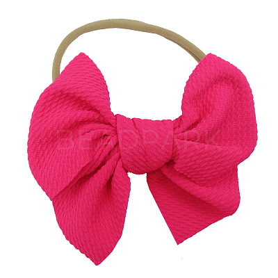 Nylon Elastic Baby Headbands for Girls OHAR-R277-04-1
