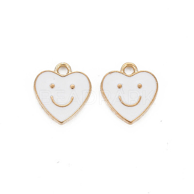 Alloy Enamel Charms X-ENAM-T016-12E-RS-1