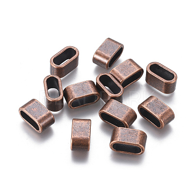 Tibetan Style Slider Charms for Leather Bracelet Making LS-TIBEB-A101908-R-FF-1