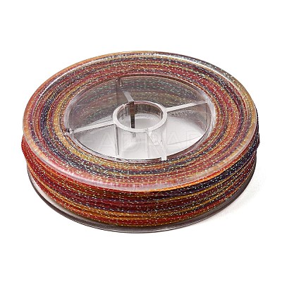 30M Gradient Color Round PET Waxed Thread OCOR-F018-02H-1