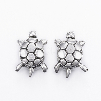 304 Stainless Steel European Beads X-STAS-H371-14AS-1