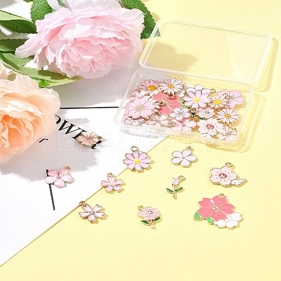 Alloy Enamel Pendants FIND-FS0003-97-1