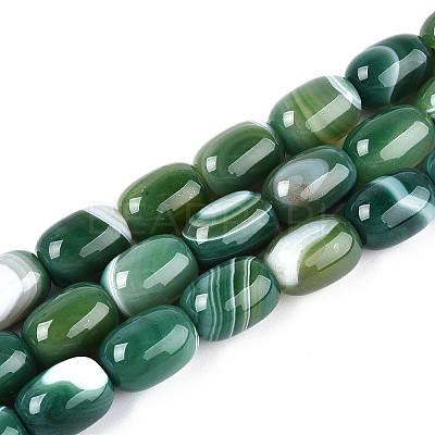 Natural Agate Beads Strands G-N356-02A-04-1