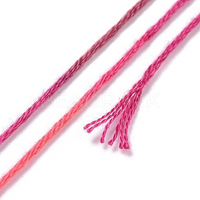 10 Skeins 6-Ply Polyester Embroidery Floss OCOR-K006-A56-1