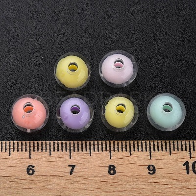 Transparent Acrylic Beads TACR-S152-15A-1