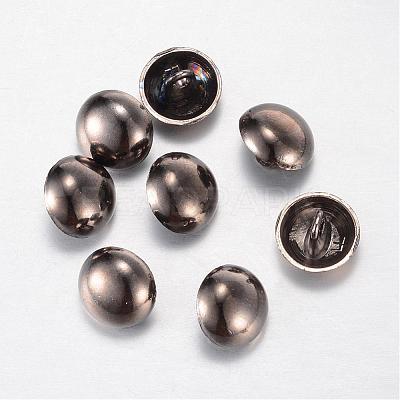 Alloy Shank Buttons BUTT-D054-12.5mm-06B-1