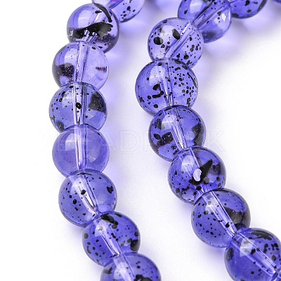 Glass Beads Strands GLAA-C017-10mm-M-1