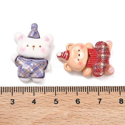 Opaque Resin Cabochons CRES-A061-02A-1