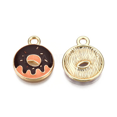 Eco-Friendly Zinc Alloy  Pendants ENAM-R051-15-01G-NR-1