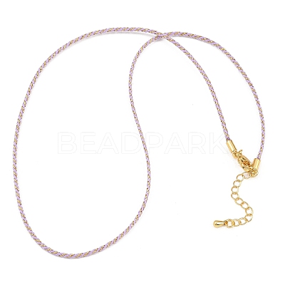 2MM Nylon Braided Cord Necklace Making MAK-A019-02G-18-1