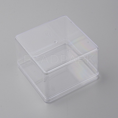 Plastic Clear Box CON-WH0079-96-1