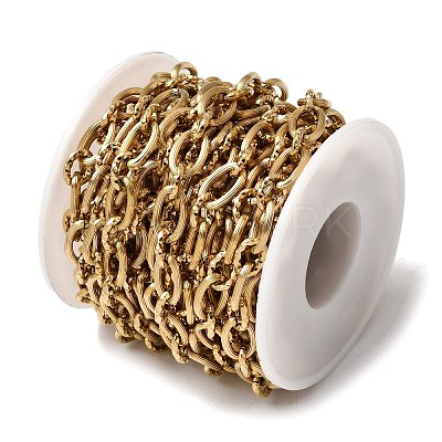 304 Stainless Steel Figaro Chains SA-CBAB767-04G-1