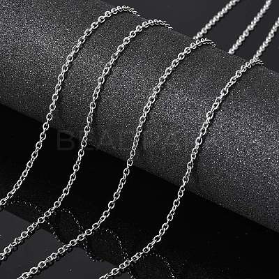 Tarnish Resistant 304 Stainless Steel Cable Chains CHS-Q001-13-100m-1