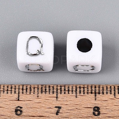Opaque Acrylic Beads SACR-T035-03Q-1