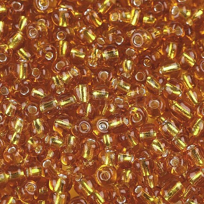 (Repacking Service Available) 6/0 Glass Seed Beads SEED-C014-4mm-22B-1