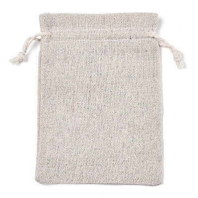 Cotton Cloth Packing Pouches Drawstring Bags X1-ABAG-R011-10X14-01-1