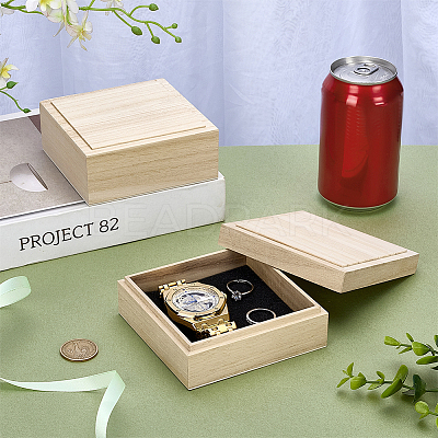 Wood Storage Boxes CON-WH0095-141A-1