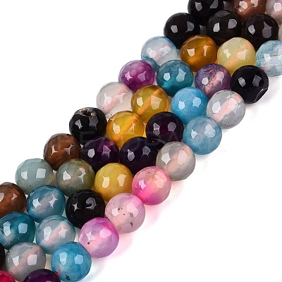 Natural Agate Beads Strands G-Q606-42A-04-1
