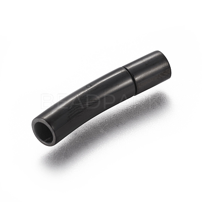 304 Stainless Steel Bayonet Clasps STAS-I013-4mm-B-1-1