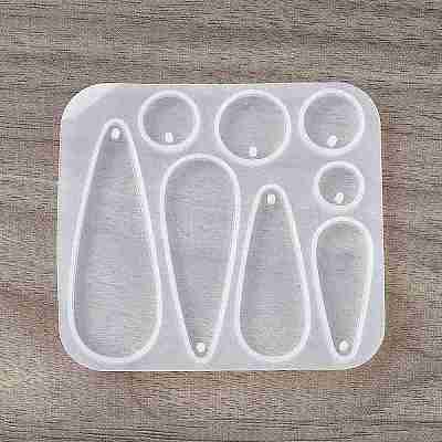 DIY Pendant Silicone Molds DIY-E065-07G-1