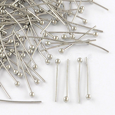 Brass Ball Head Pins KK-R020-04P-1