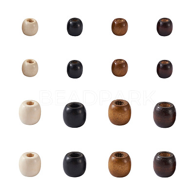 Dyed Natural Wood Beads WOOD-CW0001-01-LF-1