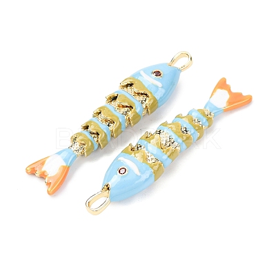Rack Plating Brass Pendants KK-A268-05G-C05-1