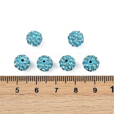 Pave Disco Ball Beads RB-H258-8MM-202-1
