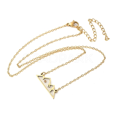304 Stainless Steel Mustard Seed Faith Pendant Necklaces NJEW-Z063-04G-01-1